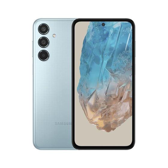 Imagem de Celular Samsung Galaxy M35 5G, Câmera 50MP, Selfie 50MP, Tela SupeAMOLED + 6.6 120Hz, 256GB, 8GB RAM