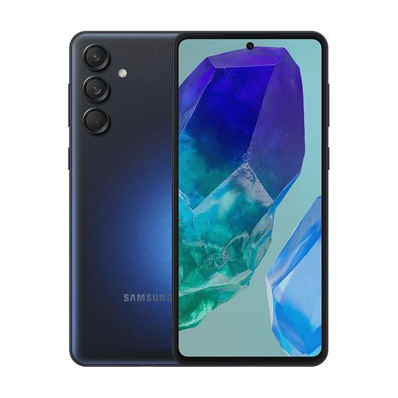 Celular Smartphone Samsung Galaxy M55 M556b 256gb Azul Escuro - Dual Chip