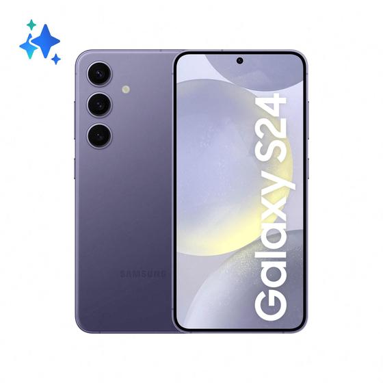 Celular Smartphone Samsung Galaxy S24 S921b 128gb Violeta - Dual Chip