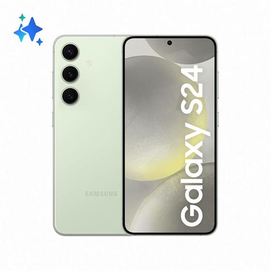 Celular Smartphone Samsung Galaxy S24 S921b 512gb Titânio Verde - Dual Chip
