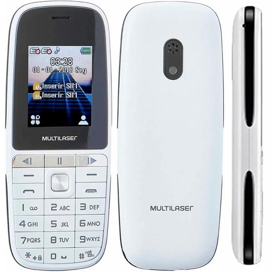 Imagem de Celular Telefone Simples Dual Chip Com Radio Barato