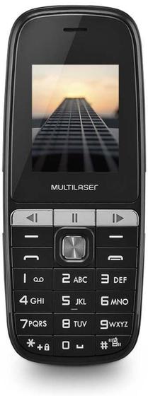 Imagem de Celular Up Play Dual Chip Mp3 Com Câmera Preto - Multilaser
