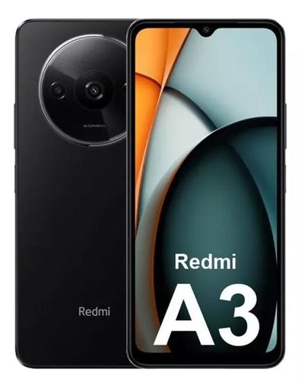 Celular Smartphone Xiaomi Redmi A3 128gb Preto - Dual Chip