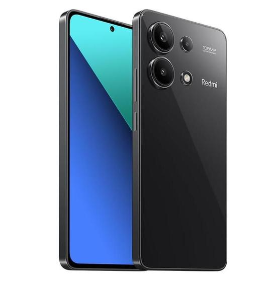 Celular Xiaomi Redmi Note 13 Dual SIM 128 GB 6 GB RAM (Preto) Menor preço em Celular Xiaomi Redmi Note 13 Dual SIM 128 GB 6 GB RAM (Preto)