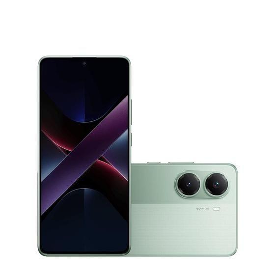 Imagem de Celular Xiaomi Redmi Poco X7 Pro 512GB / 12GB de RAM, Verde, Camera 50 Mpx, Bluetooth 6.0, 5G, Dual SIM, Versão de Lançamento 2025