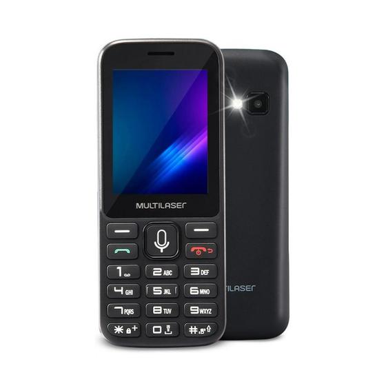 Menor preço em Celular Zapp 2 Multi para Idoso 3G Dual SIM Tela 2,4" 4GB 512mb