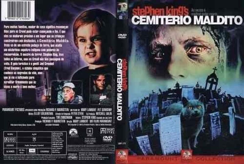 Imagem de cemiterio maldito dvd original lacrado - paramont