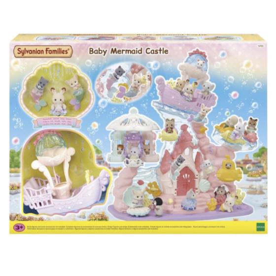 Imagem de Cenário Sylvanian Families Castelo da Bebê Sereia  Epoch