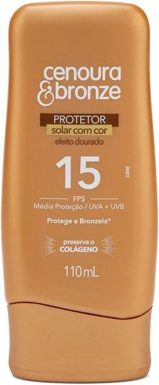 Imagem de Cenoura e Bronze Protetor Solar Com Cor Fps15