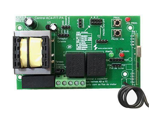 Central Acton Placa de Comando Portão Automático Modelo Ac4Fit Rossi Ppa Garen 433mhz é ruim? Central Acton Placa de Comando Portão Automático Modelo Ac4Fit Rossi Ppa Garen 433mhz é boa?