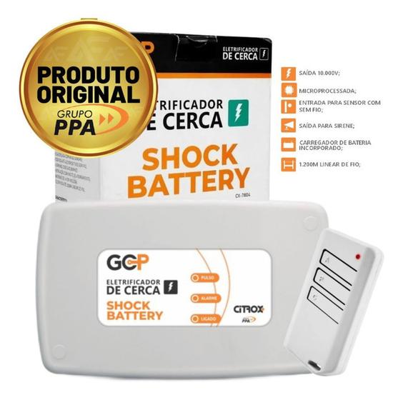 Imagem de Central Cerca Elétrica Ppa Shock Battery Gcp Com Bateria 3363