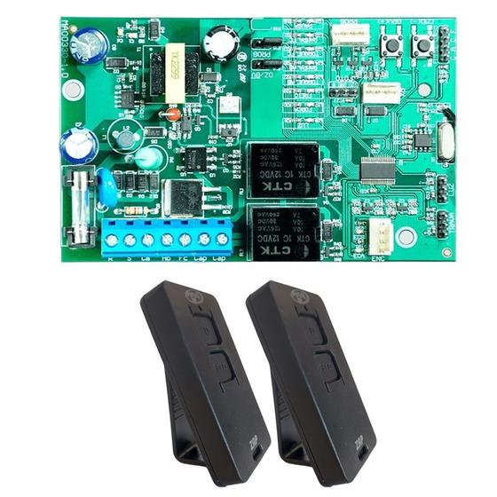 Imagem de Central Comando Ppa Agility Legero Encoder Portão Garagem 2 Controles