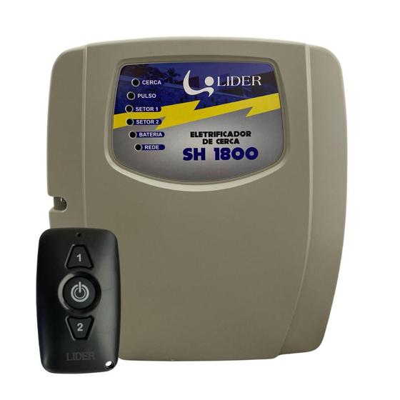 Central de Choque Lider Com duas zonas Para Alarme SH1800 Menor preço em Central de Choque Lider Com duas zonas Para Alarme SH1800