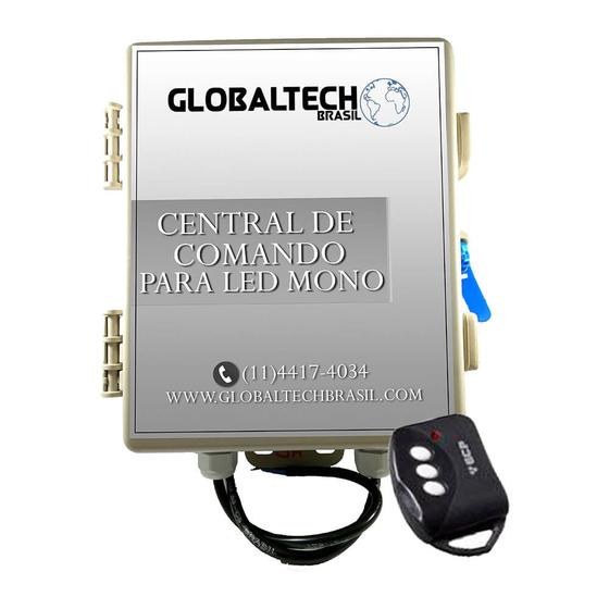 Imagem de Central de Comando Leds PISCINA Monocromático com Controle 20A/240W