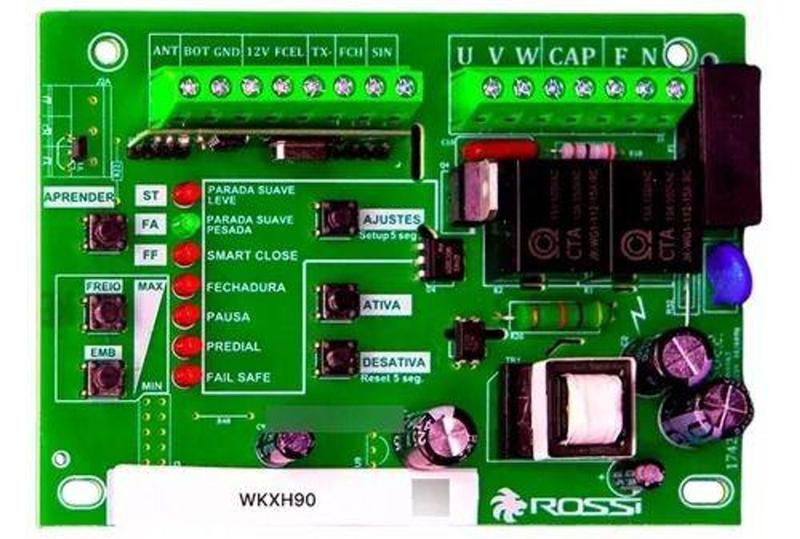 Imagem de Central De Comando Wkxh90 Para Motores Deslizante Rossi