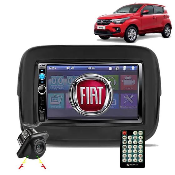 Imagem de Central Multimidia 1din Encaixe Radio Bluetooth Espelhamento