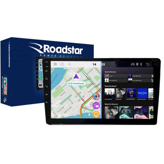 Imagem de Central Multimídia 2 din MP5 9 Polegadas Android GPS Bluetooth Carplay Android Auto Sem fio 