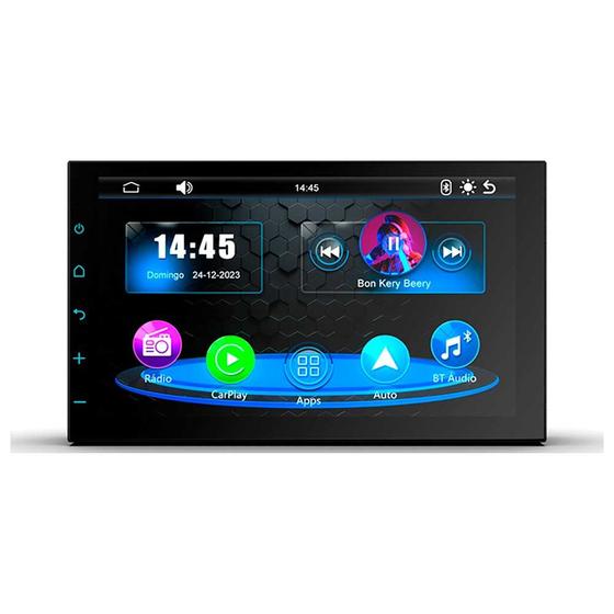 Imagem de Central Multimídia 7 Universal Faaftech - Mp5 Android IOS