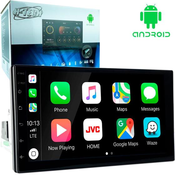 Imagem de Central Multimidia 7pol 1Din 2GB 32GB Android 12 Carplay Android Auto