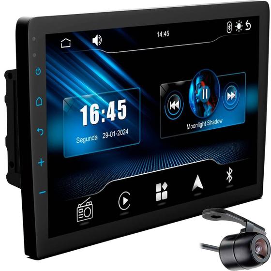 Central Multimídia 9" Carplay Android Auto Espelhamento Câmera de Ré Menor preço em Central Multimídia 9" Carplay Android Auto Espelhamento Câmera de Ré