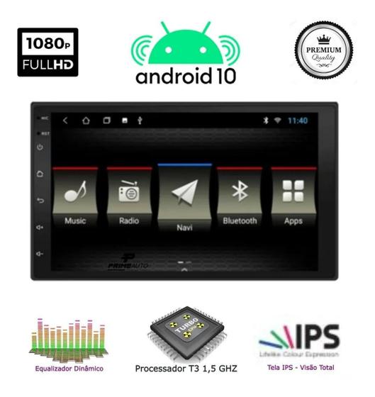 Central Multimídia Android 10 Wifi Gps Espelhamento Tela Ips R8 Diamond Menor preço em Central Multimídia Android 10 Wifi Gps Espelhamento Tela Ips R8 Diamond