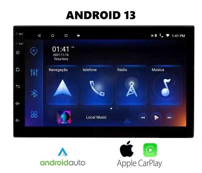 Central Multimidia Android 11 Universal 2din 7p Wifi Gps Menor preço em Central Multimidia Android 11 Universal 2din 7p Wifi Gps