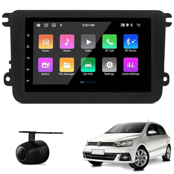 Imagem de Central Multimídia Android 2Gb Carplay Vw Gol G7 17-20 Preto