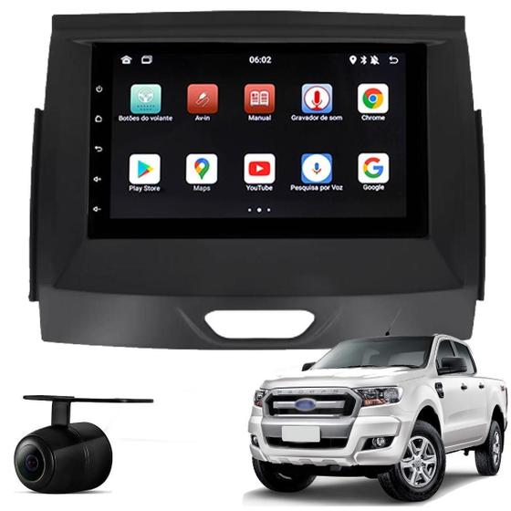 Imagem de Central Multimídia Android Bt Gps Wifi Ford Ranger 2016-2019