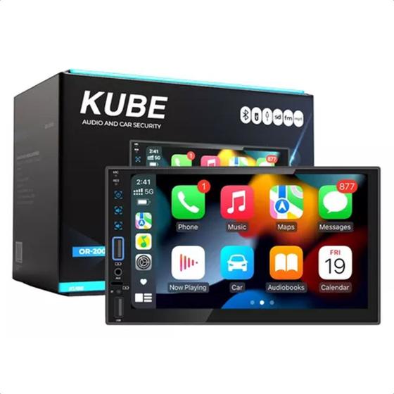 Imagem de Central Multimídia Android Carplay Bluetooth Espelhamento