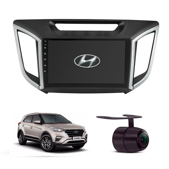 Central Multimidia Android Creta 2016 17 18 19 20 21 Gps Wifi Camera Bt Carplay e Android Auto Menor preço em Central Multimidia Android Creta 2016 17 18 19 20 21 Gps Wifi Camera Bt Carplay e Android Auto