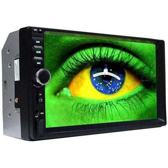 Imagem de Central Multimídia Android Dvd Atomo 7018B Bluetooth Usb Fm Mp5