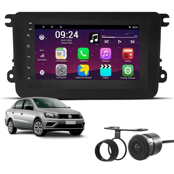 Central Multimídia Android Dvd Mp5 2din Volkswagen Voyage G7 Wifi Gps ...