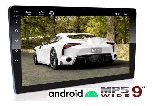 Imagem de Central multimídia android e-tech 9 polegadas premium plus