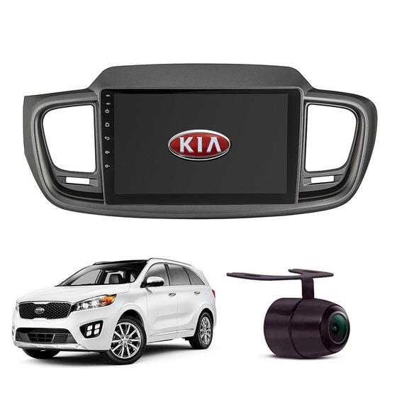 Imagem de Central Multimidia Android12.0 Kia Sorento 2015 2016 2017 2018 2019 Gps Wifi Usb Câmera Bluetooth Espelhamento Radio FM Tela 9pol Ips - 2GB 