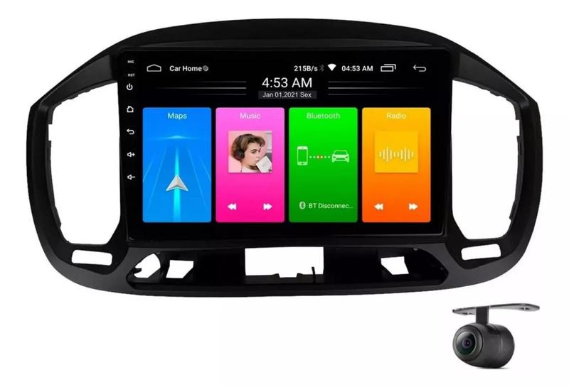 Imagem de Central Multimidia Fiat Uno 2017 2018 2019 2020 2021 Gps