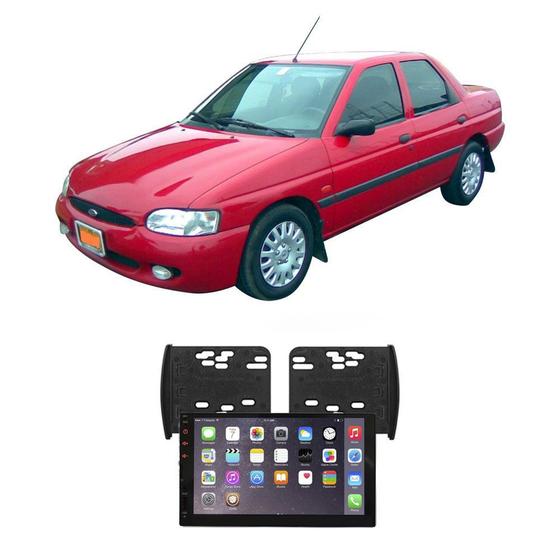 Central Multimídia Ford Escort 1997 a 2004 First Option 7830 7" MP5 USB Bluetooth Espelhamento Android SD FM AUX Menor preço em Central Multimídia Ford Escort 1997 a 2004 First Option 7830 7" MP5 USB Bluetooth Espelhamento Android SD FM AUX