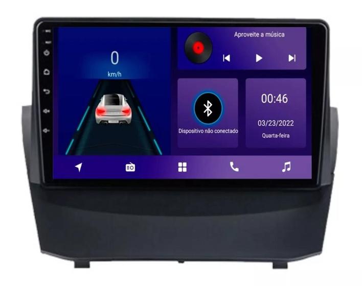 Central Multimidia Ford Fiesta 20142018 Android Tela 9 Car Android Navigation, Adak Central