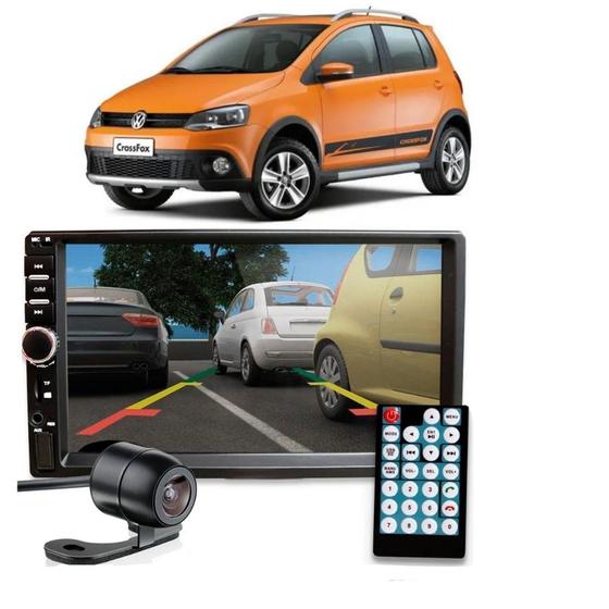 Imagem de Central Multimidia Fox 2011 2012 2013 Mp5 Espelhamento Android e Ios Bluetooth Câmera de Ré
