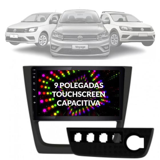 Imagem de Central Multimídia Gol Saveiro Voyage 2012 2013 2014 2015 2016 G6 GPS WIFI Carplay sem Fio Android