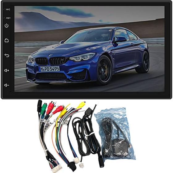 Imagem de Central Multimídia H-Tech 2 Din 7 Pol Android 11 MP5 Touch -  HT-6000
