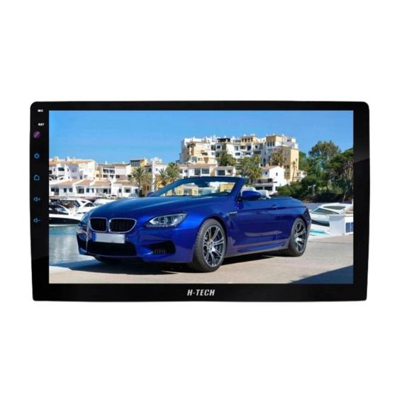 Imagem de Central Multimídia MP5 1 Din 9 Pol com Espelhamento BT USB Full Touch H-Tech - HT-9001G2