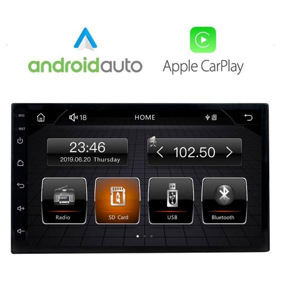 Imagem de Central multimidia mp5 2din ekitech android auto e carplay