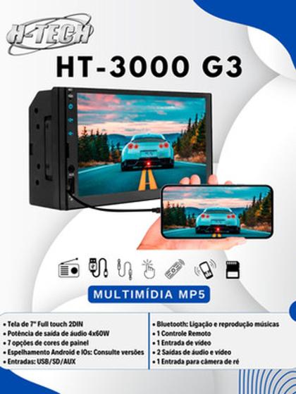 Imagem de Central multimidia mp5 h tech ht 3000g3