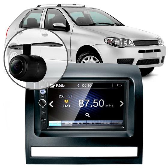 Imagem de Central Multimídia Mp5 Palio Câmera Bluetooth Espelhamento Android