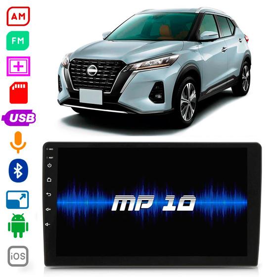 Central Multimídia Nissan Kicks 2016 a 2021 9 Polegadas Espelhamento USB Bluetooth FM Menor preço em Central Multimídia Nissan Kicks 2016 a 2021 9 Polegadas Espelhamento USB Bluetooth FM
