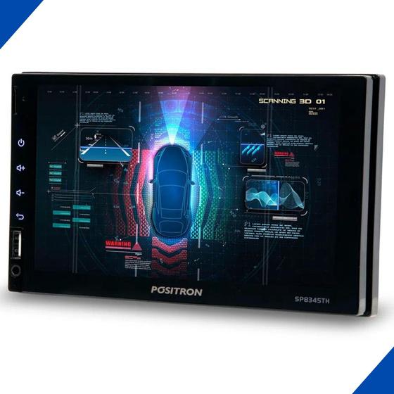 Central Multimidia Positron Sp8345th Bluetooth Espelhamento Menor preço em Central Multimidia Positron Sp8345th Bluetooth Espelhamento