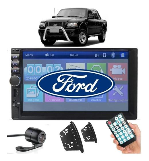 Imagem de Central Multimidia Ranger 2010 Mp5 Espelhamento Moldura Câmera De Ré