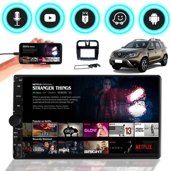 Central Multimídia Renault Duster 2011 a 2019 Espelhamento Android iOS 7 Polegadas BT USB SD Menor preço em Central Multimídia Renault Duster 2011 a 2019 Espelhamento Android iOS 7 Polegadas BT USB SD