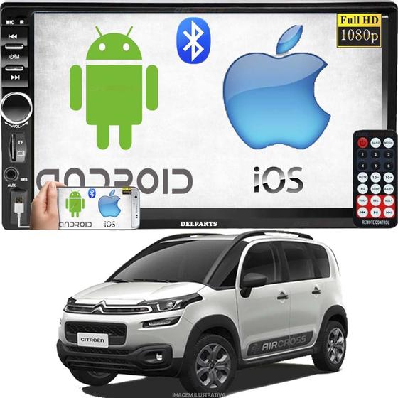 Central Multimidia Som Player Mp5 Android Ios Citroen AirCross 2021 Menor preço em Central Multimidia Som Player Mp5 Android Ios Citroen AirCross 2021