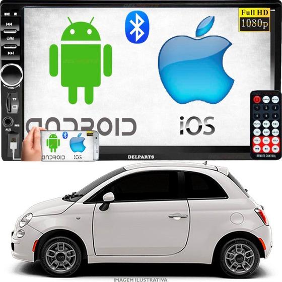 Central Multimidia Som Player Mp5 Android Ios Fiat 500 Cinquecento Menor preço em Central Multimidia Som Player Mp5 Android Ios Fiat 500 Cinquecento